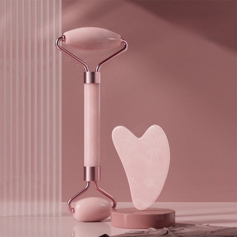 2-in-1 Gesichtsmassager & Guasha-Set