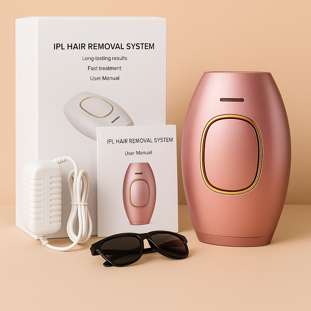 Hanna's IPL Hair Remover | Die Nr. 1 Haarentfernung mit Licht-Technologie für Zuhause