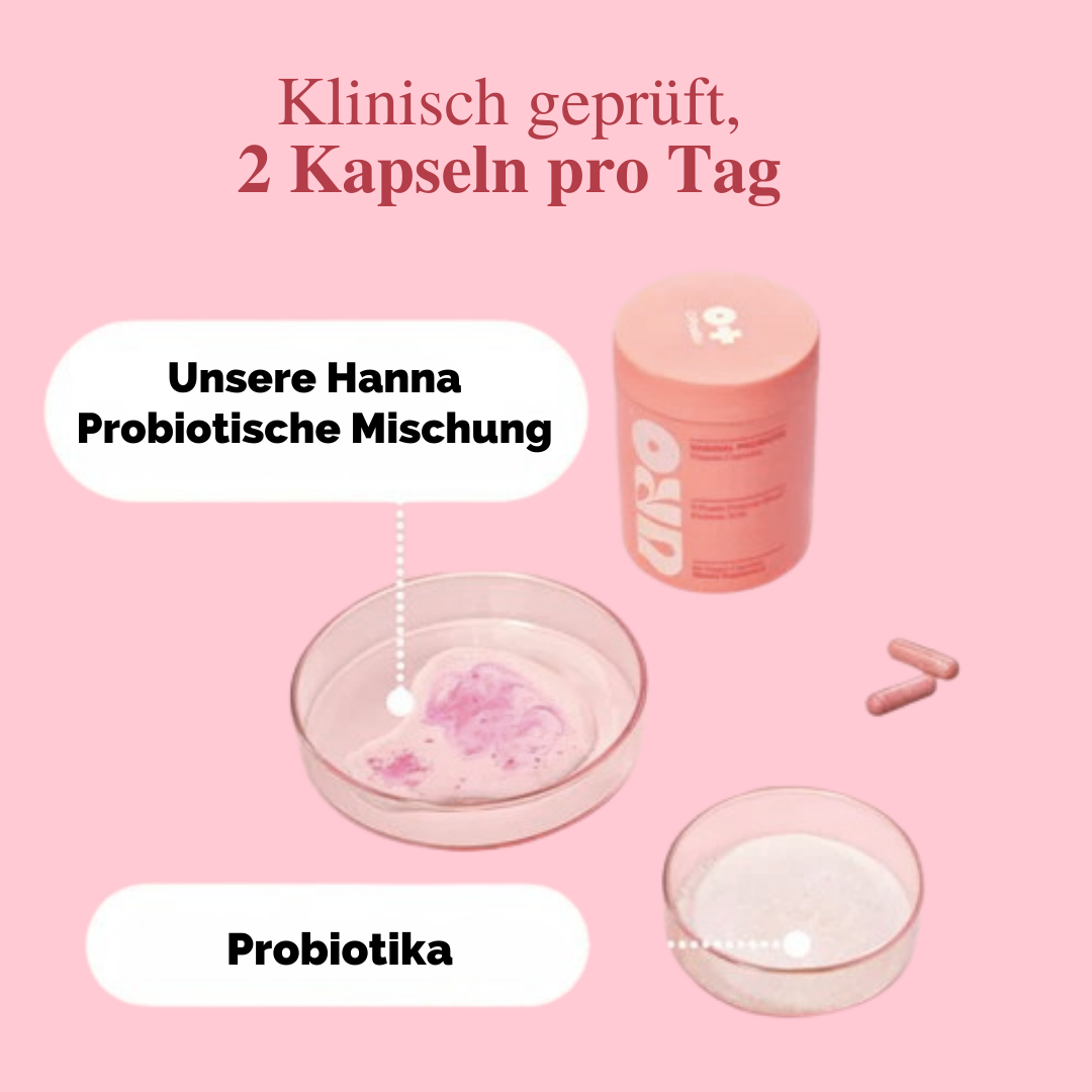 Hanna V-Balance Kapseln - Für deine Intimflora & dein Wohlbefinden