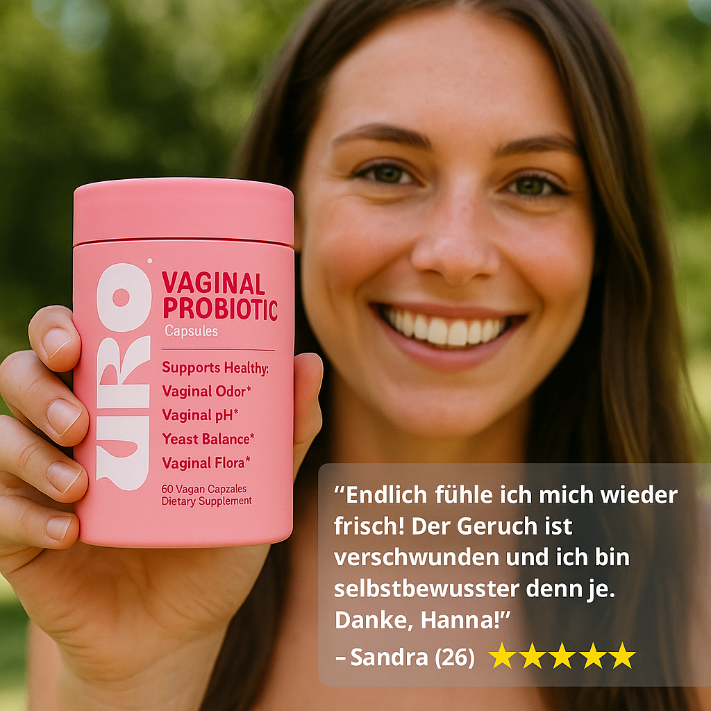 Hanna V-Balance Kapseln - Für deine Intimflora & dein Wohlbefinden