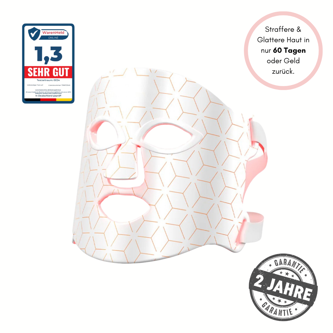 HANNA LED Face Mask PRO – Für glattere, straffere & sichtbar frischere Haut