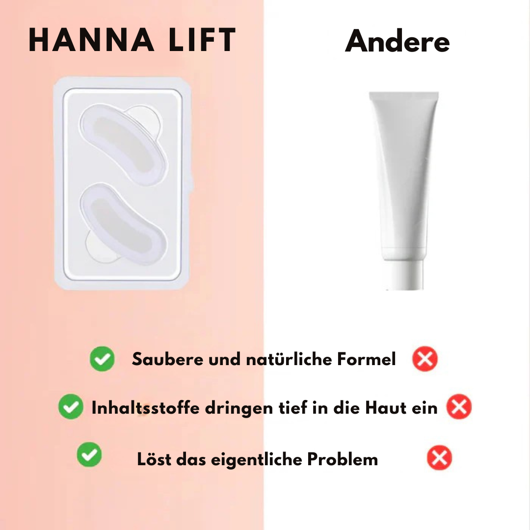 Hanna Lift Mikronadel-Patches - Sichtbar glattere Augen in nur 2 Wochen