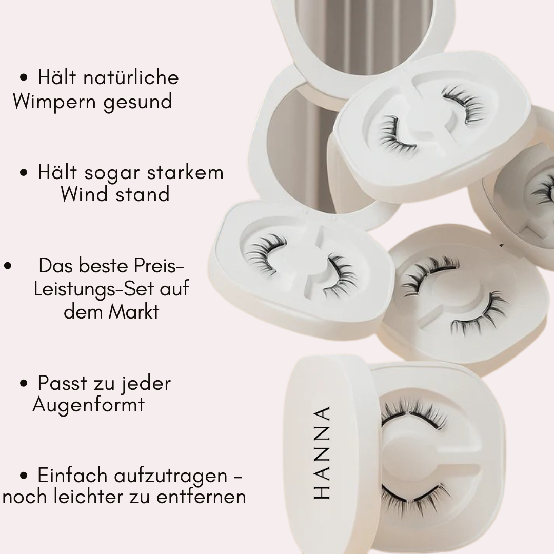 Hanna Magnetic Lashes – Wimpern, die haften. Blicke, die bleiben.