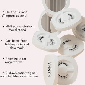 Hanna Magnetic Lashes – Wimpern, die haften. Blicke, die bleiben.