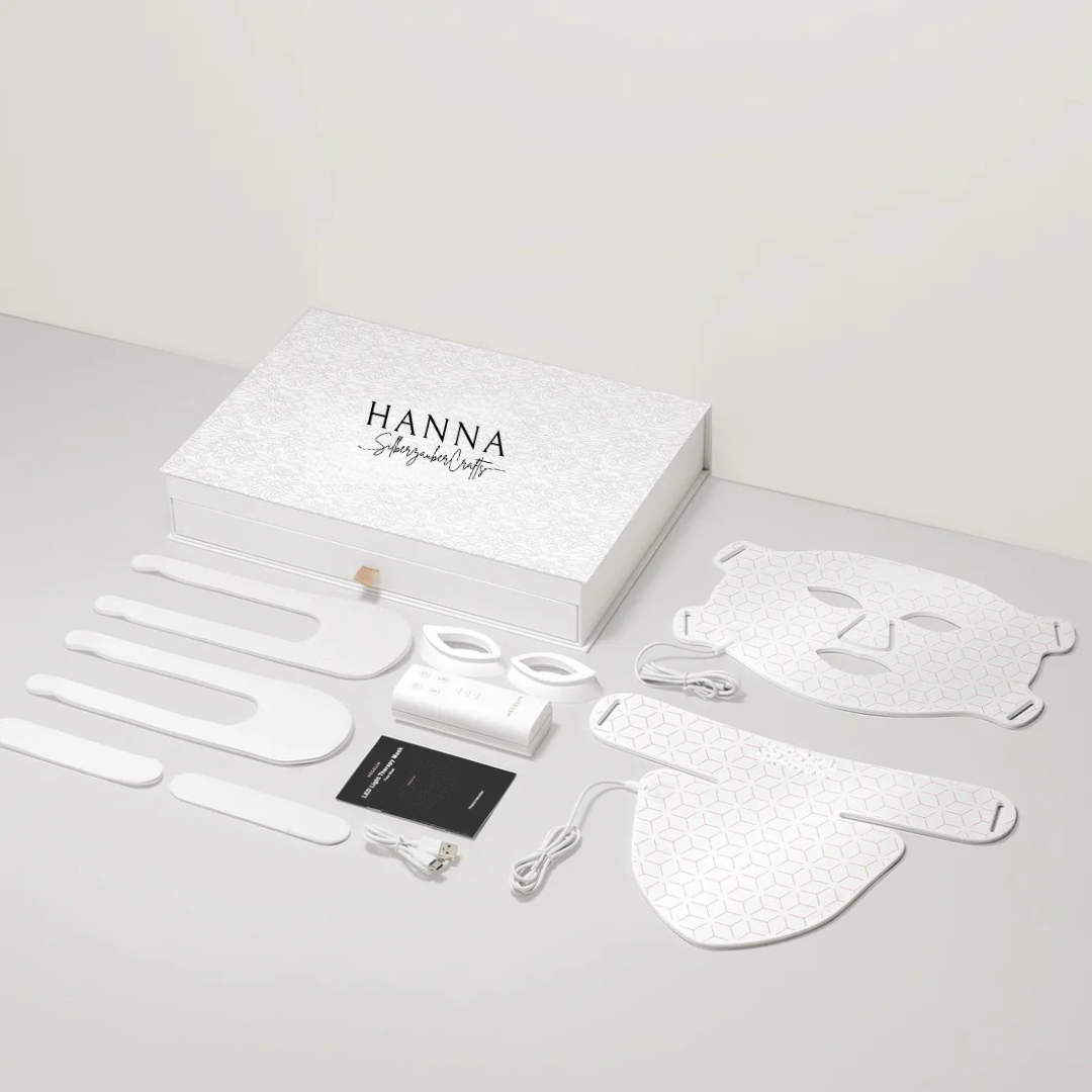 Hanna LED Face Mask PRO – Dein Weg zu glatter, strahlender Haut