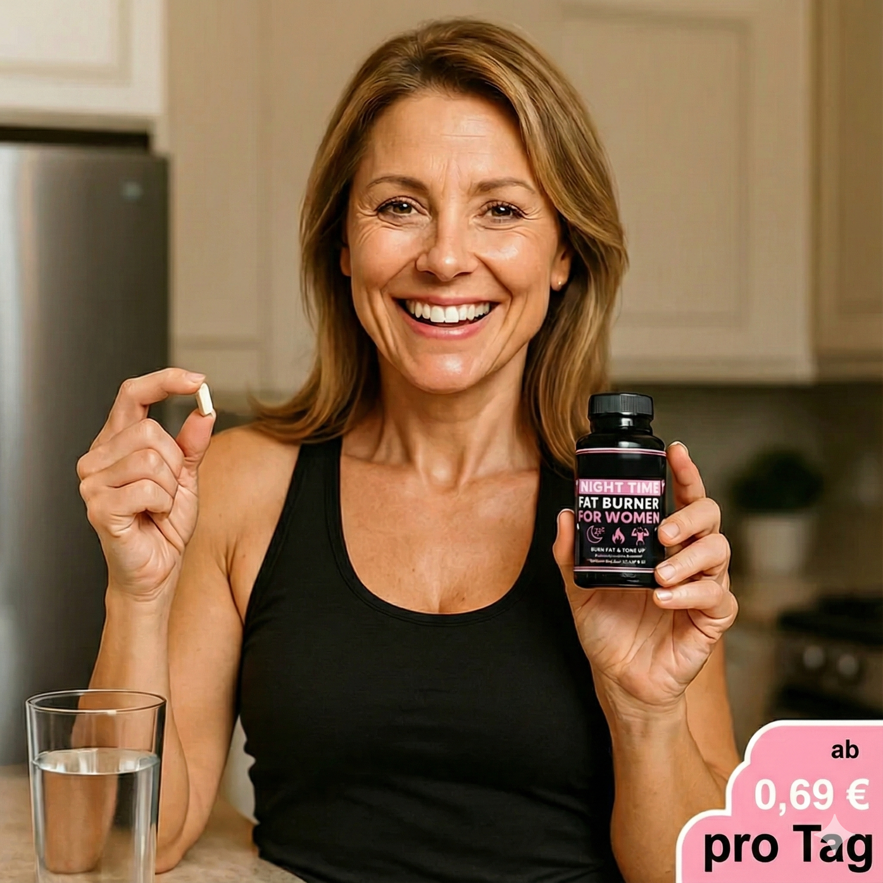 Entdecke die Night-Time-Fatburn-Formel für einen flacheren Bauch – ganz ohne Diätstress