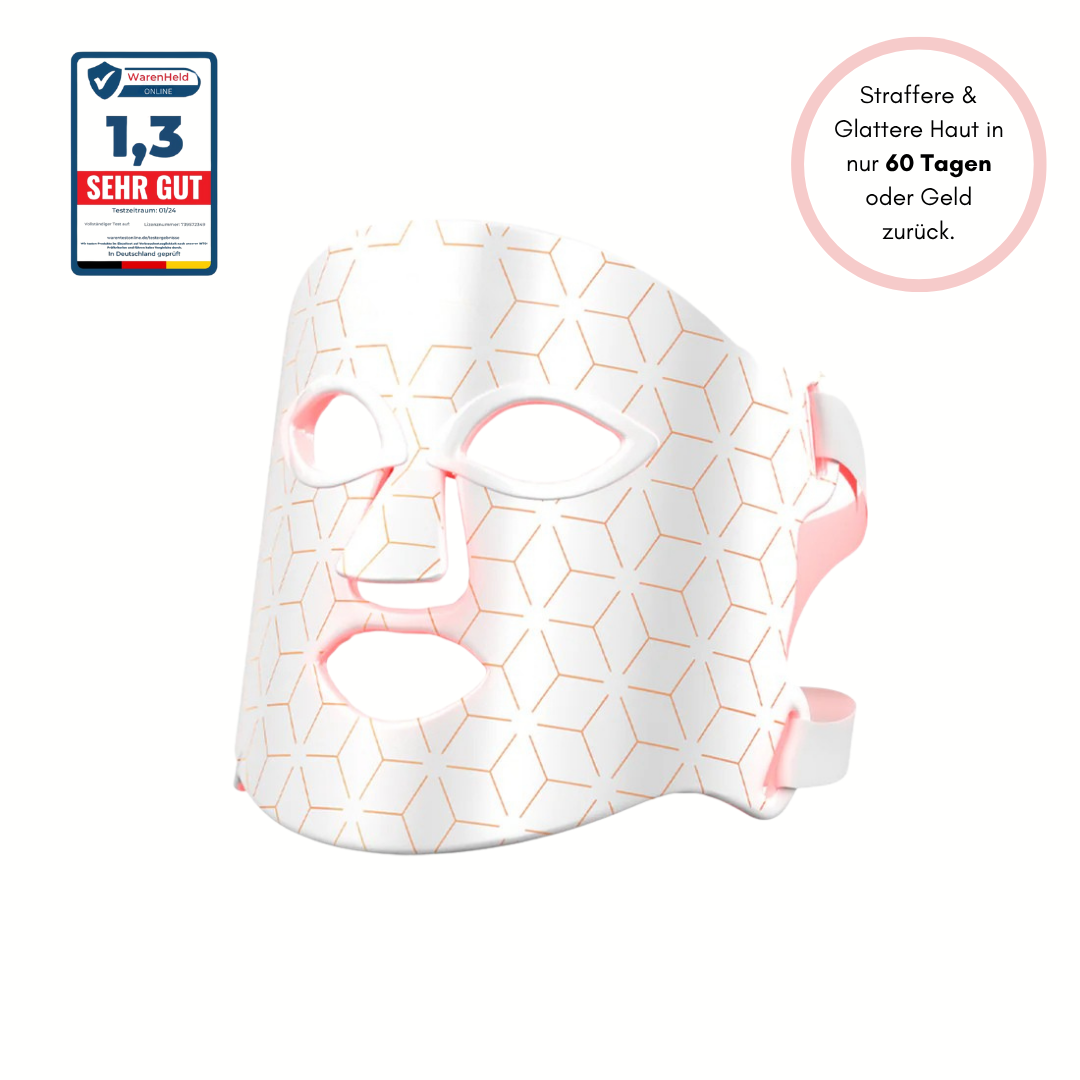 Hanna LED Face Mask PRO – Dein Weg zu glatter, strahlender Haut