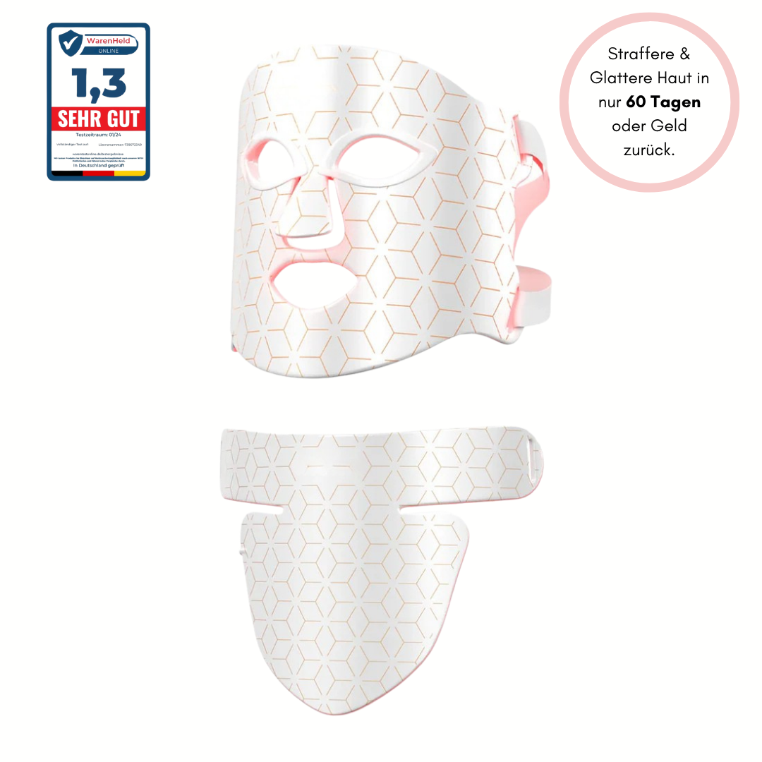 Hanna LED Face Mask PRO – Dein Weg zu glatter, strahlender Haut